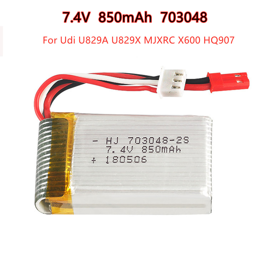 Rc And Hobby - 1-5pcs 2s 7.4V 850mAh 703048 Lipo