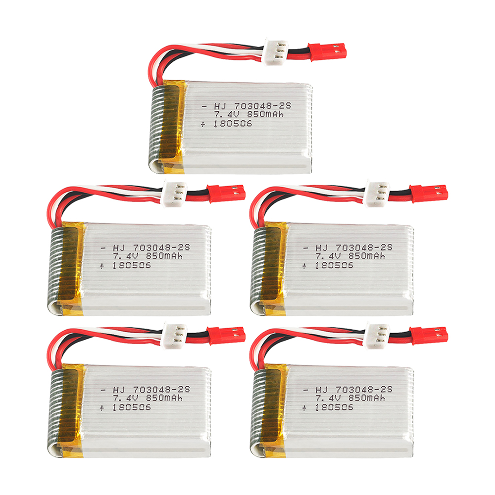 1-5pcs  2s 7.4V 850mAh 703048  - Rc And Hobby review and price