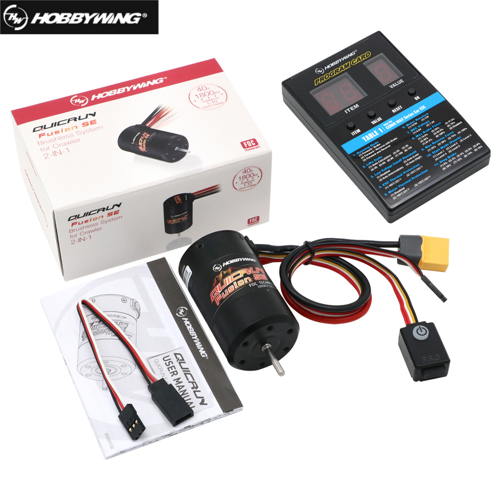Hobbywing QuicRun Fusion SE 12 - Rc Hobby Engine review and price