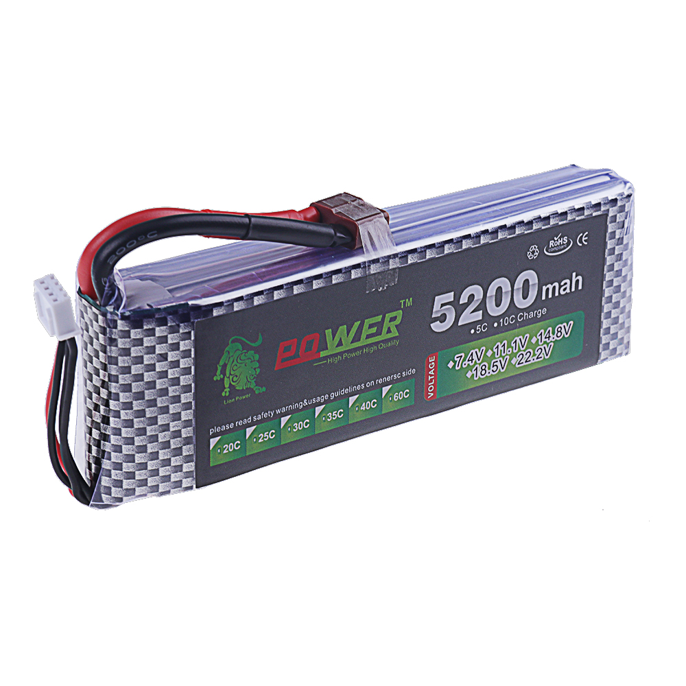 3S Lipo Battery 11.1V 5200mah  - Rc And Hobby review and price