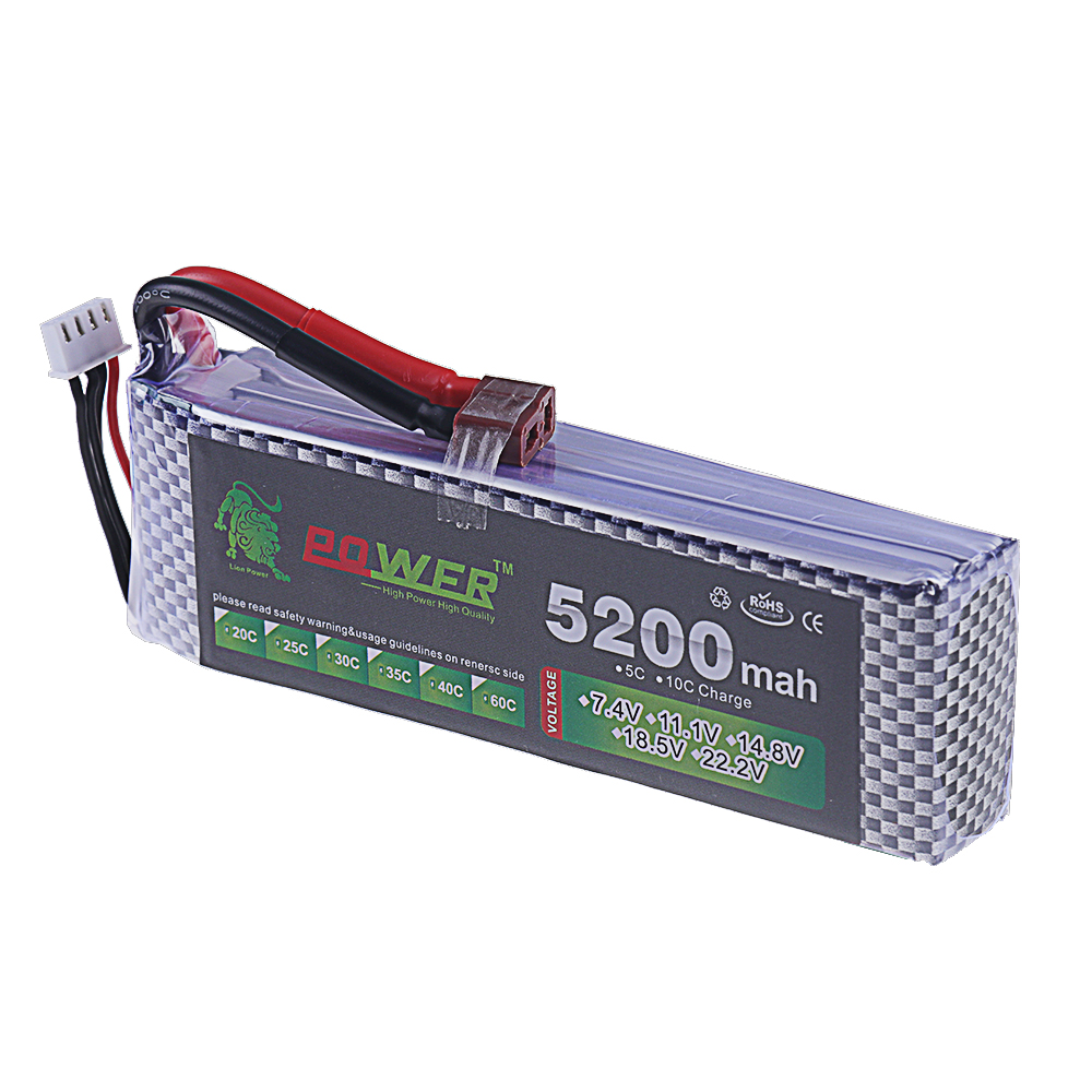 3S Lipo Battery 11.1V 5200mah  - Rc And Hobby review and price